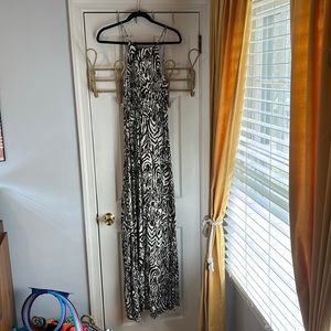 Lilly Pulitzer Lined Linen Maxi Dress
